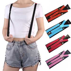 Adjustable Elastic 2.5cm Y Shape <strong>Women</strong> <strong>Suspender</strong> <strong>Belt</strong> With Leather Crosspatch - Product Image 1