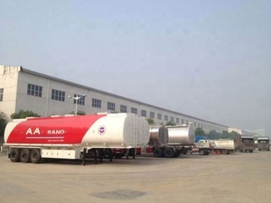 Fabriqué en Chine, <span class=keywords><strong>semi</strong></span>-<span class=keywords><strong>remorque</strong></span> citerne diesel de 40 pieds, 50000 L, réservoirs de stockage de carburant en acier au carbone, charge utile maximale de 40 T - Product Image 3
