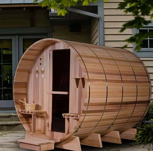 Spa do corpo exterior finlândia madeira 4-6 pessoas barril <span class=keywords><strong>sauna</strong></span>