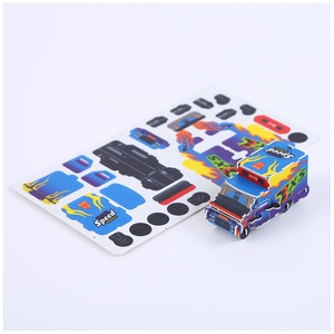 Nuovo arrivo giocattoli educativi prezzo di fabbrica mini car 3d pp <span class=keywords><strong>puzzle</strong></span> - Product Image 4