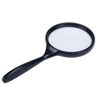 10X 100mm Hand Held Reading Magnifier Zoomer Magnifying Glass Lens