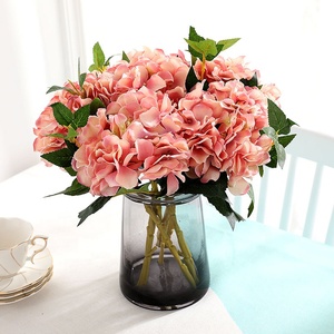 Commercio all'ingrosso di Alta Qualità Singolo Stelo 3D Stampa Fiori Artificiali Reale di Sentire In Lattice <span class=keywords><strong>Ortensia</strong></span> per la Casa Decorazione di Cerimonia Nuziale - Product Image 5