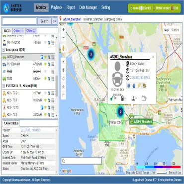 ระบบติดตาม Gps ซิมการ์ดบนเว็บพร้อมซอฟต์แวร์และแอพฟรี VTrack-P