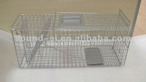 מתקפל אחת-דלת חיה חיים כלוב מלכודת עבור המרמיטה האופוסום ארמדילו - Product Image 4