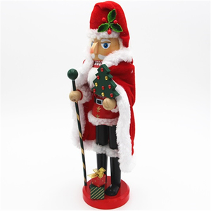 <span class=keywords><strong>Casse</strong></span>-<span class=keywords><strong>noisette</strong></span> en <span class=keywords><strong>bois</strong></span> classique <span class=keywords><strong>de</strong></span> 38 cm, peint à la main, pour décoration <span class=keywords><strong>de</strong></span> Noël intérieure, cadeau festif, ornement - Product Image 4