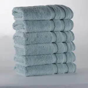 प्रीमियम गुणवत्ता दैनिक उपयोग के लिए एकदम सही 100% कपास तौलिया फैक्टरी प्रत्यक्ष लदान सफेद स्नान तौलिए के लिए होटल