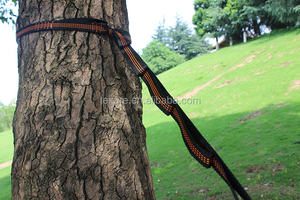 Hamaca de camping doble de nailon 210T duradera y ligera para viajar, senderismo, al aire libre - Product Image 6