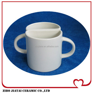 Fornitore di fabbrica Zibo in ceramica bianca rara <span class=keywords><strong>mezza</strong></span> <span class=keywords><strong>tazza</strong></span>