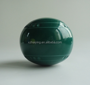 Commercio all'ingrosso verde Scuro nuova resina ovale bocce Sfera <span class=keywords><strong>Lawn</strong></span> <span class=keywords><strong>bowls</strong></span> per Outdoor sports Gioco ellisse resina materiale palla - Product Image 4