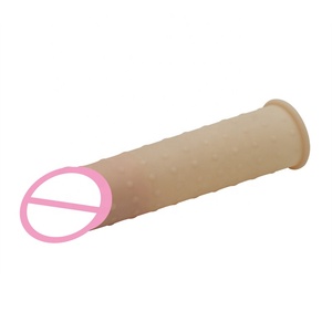 Guaina per Pene Giocattoli Sessuali per Adulti Collari Maschili Ritardanti Eiaculazione Precoce in Silicone Fine - Product Image 3