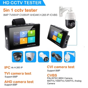 4 Inch Portable Wrist <strong>IP</strong> <strong>Camera</strong> CCTV Tester 4K H.265 <strong>IP</strong> CVBS CVI TVI AHD <strong>Analog</strong> <strong>Camera</strong> Tester with POE/<strong>IP</strong> Discovery/Rapid - Product Image 5