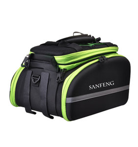 Alta qualità impermeabile riflettente del sedile posteriore della bicicletta <span class=keywords><strong>borsa</strong></span> a tracolla doppia bici portabagagli antipioggia all'ingrosso scatole borse - Product Image 2