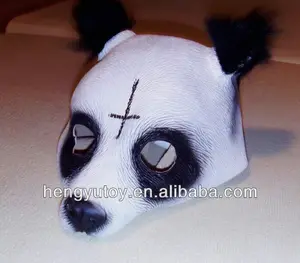Süslü elbise Ideal Panda Film Rapçi Lateks Cro Panda Maskesi
