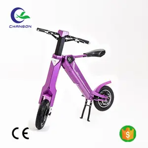 Ucuz yüksek hızlı elektrikli Scooter 48v 350w elektrikli motosiklet pedallar katlanabilir çıkarılabilir pil disk fren