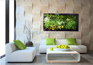 Pared colgante de plantas verdes artificiales, decoración de plástico para interior, planta verde, <span class=keywords><strong>Seto</strong></span> de boj - Product Image 3