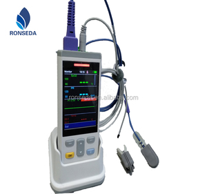 VT200B Oksimeter Denyut Dokter Hewan, Monitor Genggam Multi Parameter Pet TEMP dengan SPO2