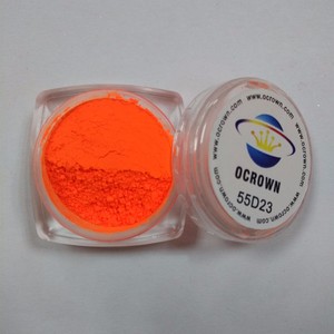Pigmento de pintura fluorescente de neón, multicolor, naranja, para esmalte de uñas, gran oferta - Product Image 1