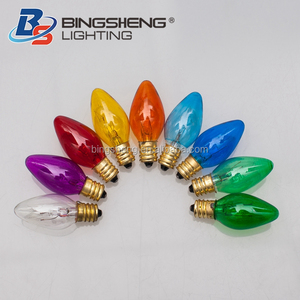 Navidad mini bombillas luz del refrigerador C7 <span class=keywords><strong>pequeña</strong></span> vela <span class=keywords><strong>bombilla</strong></span> - Product Image 1