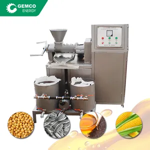 Highly selective low price small scale soya bean sunflower oil extracting machine for edible oil production