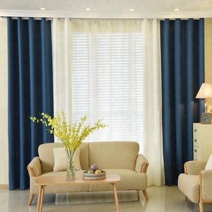 Tende Oscuranti di Alta Qualità in Lino per Interni, Pannelli Spessi per Ombreggiatura, per Caffè, Camera <span class=keywords><strong>da</strong></span> Letto, Soggiorno, Vendita all'Ingrosso - Product Image 3