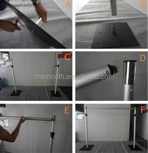 حوامل خيمة الزفاف بالجملة، حامل خلفية من الأنابيب الألومنيوم والستائر - Product Image 6