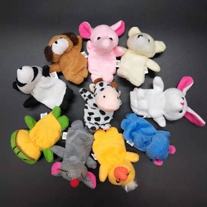 Personalizzato piccolo carino Kawaii morbido peluche pupazzo da dito adorabili giocattoli educativi promozionali per bambini che raccontano storie - Product Image 3