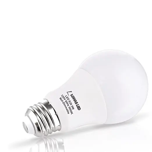 Ampoule LED économiseur d'énergie, Globe G14 A15 A21 A19 A21 A60, 3W 5W 6W 9W 12W 15W 17W 23W, boîte de 10 pièces