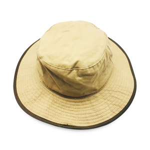 الصيف في الهواء الطلق الشمس واقية للطي قبعة الصيد مخصص شعار القطن Boonie قبعة بحافة - Product Image 4