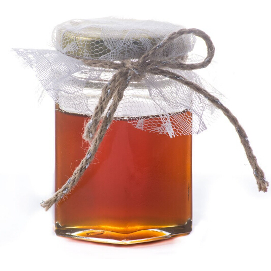 8oz/10oz screw top lid glass honey jar glass jam jar with good seal