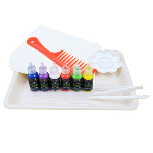 Nhà Máy Giá <span class=keywords><strong>DIY</strong></span> nghệ thuật nước Marbling sơn Kit cho trẻ em - Product Image 3