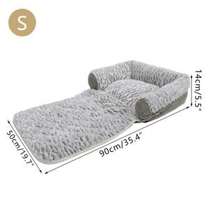 Pet Mat cojín para perros y gatos-ganchillo ortopédicos cama con más de 3 lados-antideslizante y fondo impermeable - Product Image 2
