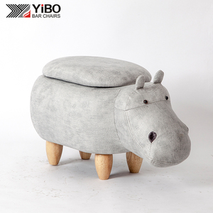 Venta al por mayor de alta calidad calzado estable cambiando taburete <span class=keywords><strong>Animal</strong></span> de almacenamiento otomana niños Otomano - Product Image 1
