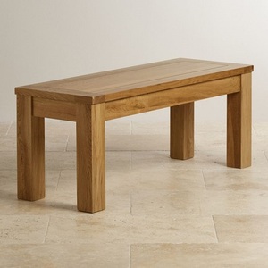 Trung Quốc Mộc Mạc Rắn Oak Bed Bàn Ăn Băng Ghế Gỗ - Product Image 2