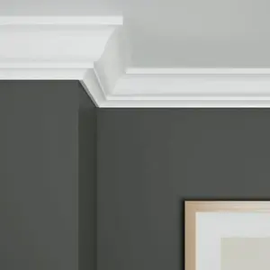 Good Quality MDF Crown MDF PS Moulding Decorative The Length Is 8ft/16ft