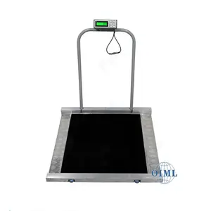 Furi LWC-báscula electrónica de plataforma de rueda, peso de altura, 100g/300kg