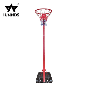 Professional Folding Adjustable Removable <strong>Basketball</strong> Pole Netball goal <strong>Post</strong> - Product Image 2