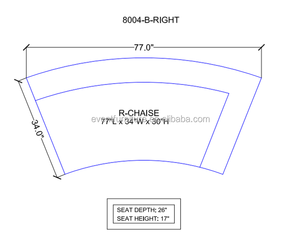 أريكة مقطعية حديثة وحدات من الجلد الاصطناعي الأبيض للشقق ومراكز التسوق - Product Image 5