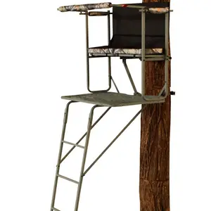 TS004 Caccia albero stand/treppiede in alluminio albero stand con Camo cieco