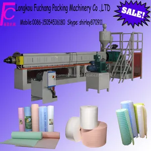 fully automatic LDPE foam sheet making machine