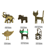 Üretici Özel Antika Bronz Tuşları Vintage Anahtar şekilli kolye DIY Kolye Imi Metal Takılar Süslemeleri