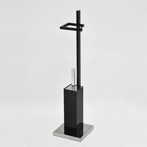 Accessoires de salle de bains en métal, papier toilette et support de brosse, nouveau Design livraison gratuite - Product Image 4