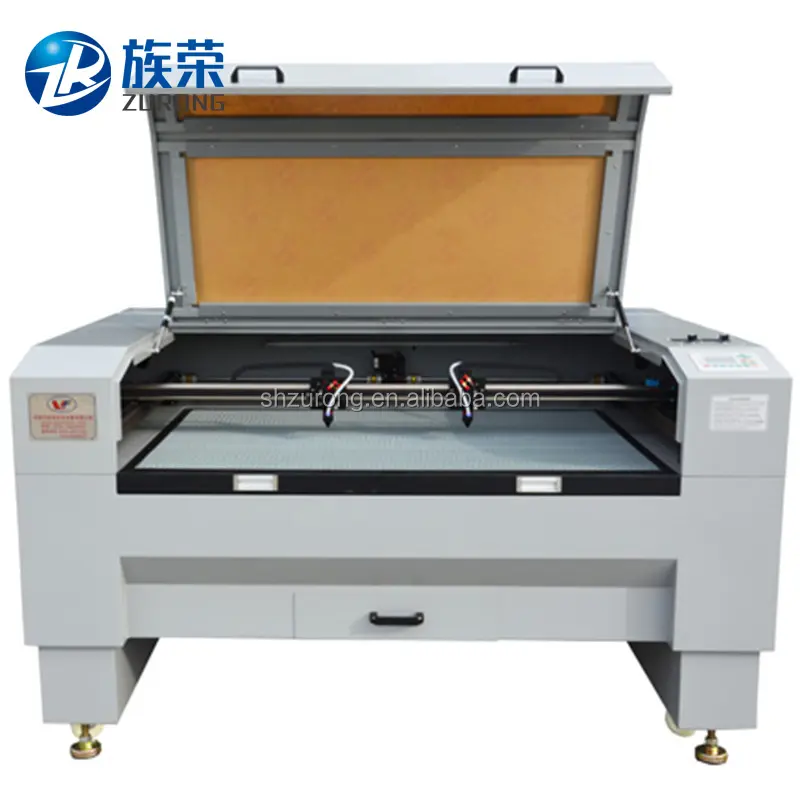 Zurong 1600*1200 melhor preço máquina de gravação a laser de co2 com Ruida controlador para a madeira COMPENSADA de bambu