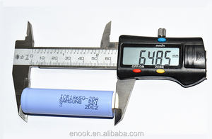 Samsung 18650 3.7 V 2800 mAh samsung 18650 28A recarregável flat top bateria max vida útil da bateria para vaporshark - Product Image 3