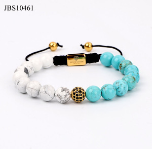 <span class=keywords><strong>Bracciale</strong></span> da Donna alla Moda con Perline di Pietre Preziose Naturali: <span class=keywords><strong>Quarzo</strong></span> <span class=keywords><strong>Rosa</strong></span> e Ametista - Product Image 4