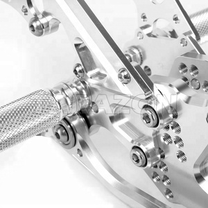 ชุดเกียร์โยงมอเตอร์ไซค์แบบปรับได้ CNC,ชุดด้านหลังสำหรับ KAWASAKI ZX10 R ZX-10R NINJA ZX1000 - Product Image 4