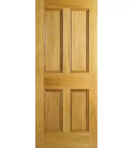 Porte en bois massif à 2 panneaux de conception simple - Chine Porte en  bois, porte d'hôtel en bois