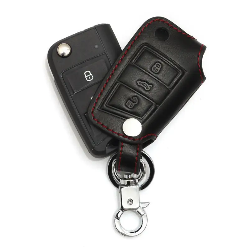 Automotive leather key package/Customize the new design of car key case