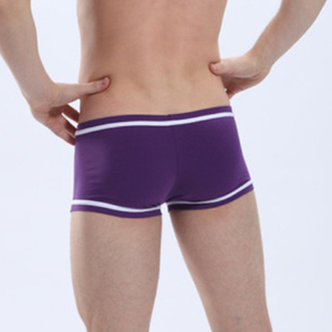 <strong>Young</strong> <strong>gay</strong> newest style men's boxers underwear 95%cotton &amp; 5% spandex boxers underwear American style men boxers - Product Image 3