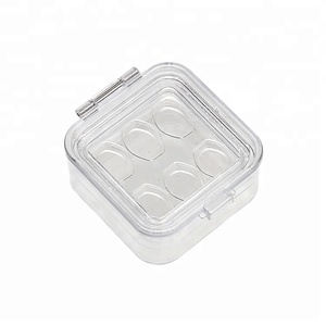 Scatola a membrana dentale in plastica trasparente antiurto da 2 pollici per imballaggio impiallacciato - Product Image 2