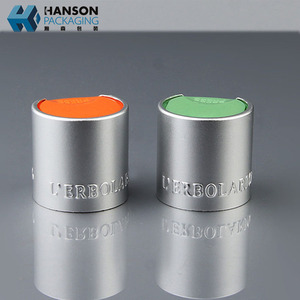 Elegante y sorprendente plástico no derrame tapa de aluminio - Product Image 2